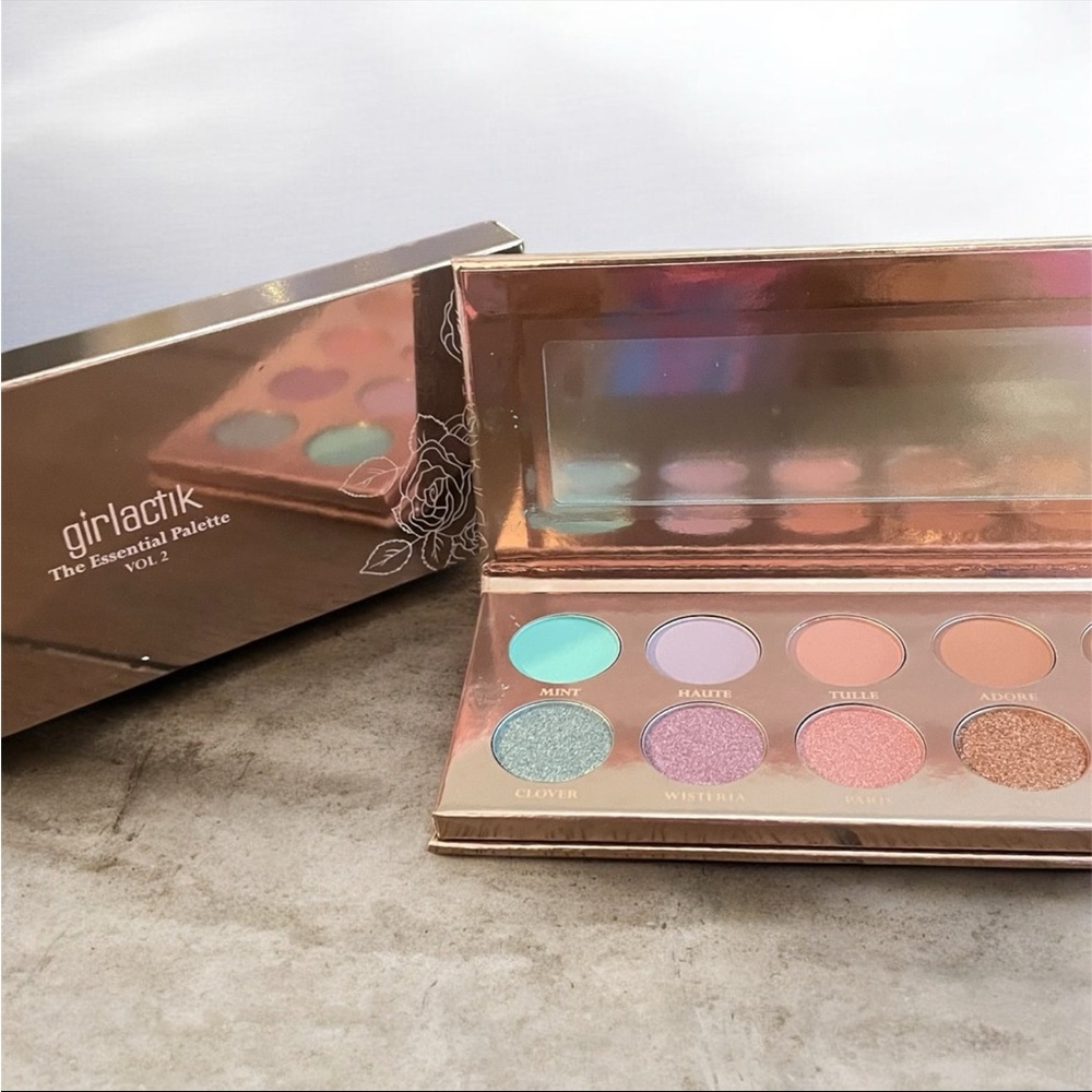 Girlactik Pastel & Shimmer Eyeshadow Palette - new